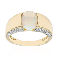Anello in oro con Opale di Welo