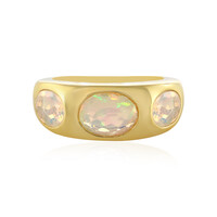 Anello in argento con Opale di Welo