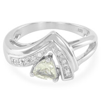 Anello in argento con Scapolite Gialla
