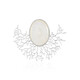 Ciondolo in argento con Madreperla (MONOSONO COLLECTION)