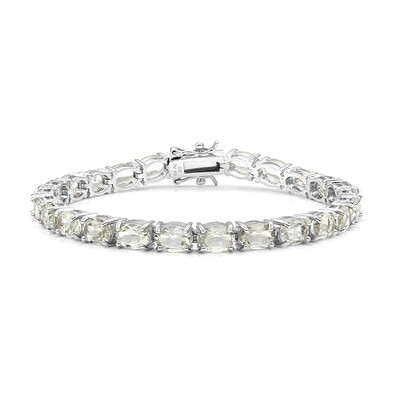 Bracciale in argento con Ametista Verde