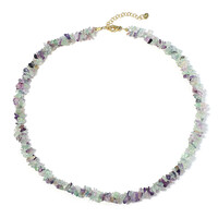 Collana in argento con Fluorite