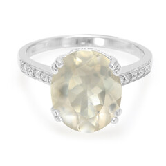 Anello in argento con Ortoclasio