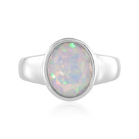 Anello in argento con Opale di Welo