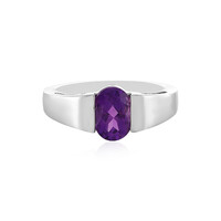 Anello in argento con Ametista Siberiana