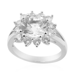 Anello in argento con Danburite