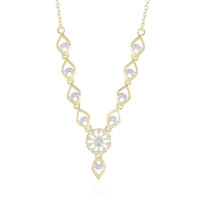 Collana in argento con Diamante I2 (I)