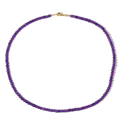 Collana in argento con Fosfosiderite