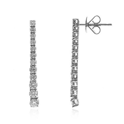 Orecchini in oro con Diamante I1 (H) (CIRARI)