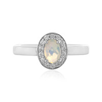 Anello in argento con Opale di Welo