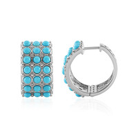 Orecchini in argento con Turchese Sleeping Beauty (Faszination Türkis)