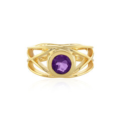 Anello in argento con Ametista Uruguay