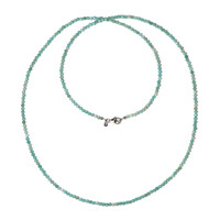Collana in argento con Amazzonite