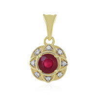 Ciondolo in oro con Rubino del Madagascar (Adela Gold)