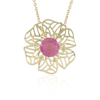 Collana in oro con Zaffiro Rosa del Madagascar (Ornaments by de Melo)