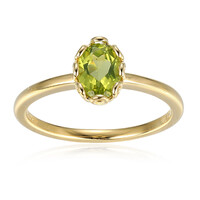 Anello in argento con Peridoto