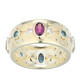 Anello in argento con Topazio Blu Londra (Adela Silber)