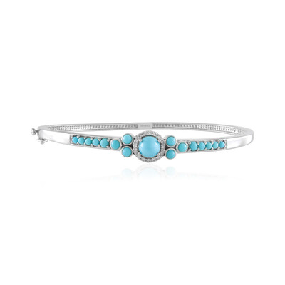 Bracciale in argento con Turchese Sleeping Beauty (Faszination Türkis)