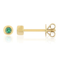 Orecchini in oro con Smeraldo Zambia AAA (de Melo)