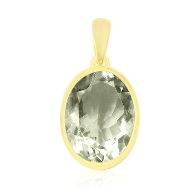 Ciondolo in argento con Ametista Verde