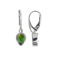 Orecchini in argento con Ammolite