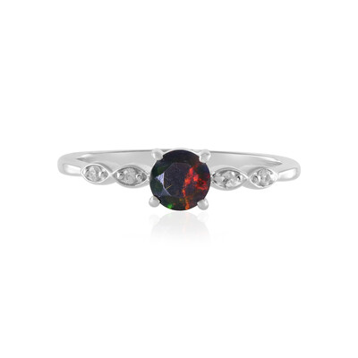 Anello in argento con Opale Mezezo