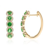 Orecchini in oro con Tsavorite AAA (CIRARI)