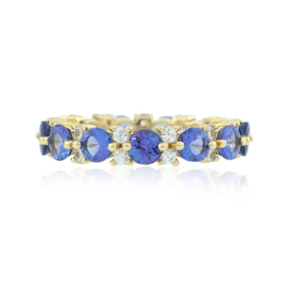 Anello in oro con Tanzanite AAA (de Melo)