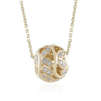 Collana in oro con Diamante I2 (H) (de Melo)