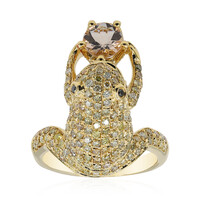 Anello in oro con Morganite AAA (CIRARI)
