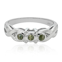 Anello in argento con Alessandrite Occhio di Gatto