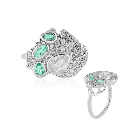 Anello in argento con Zircone (SAELOCANA)