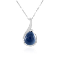 Collana in argento con Opale Blu