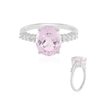 Anello in argento con Kunzite