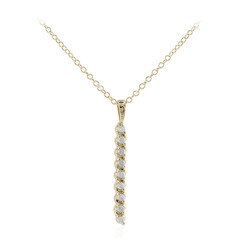 Collana in argento con Diamante I3 (I)
