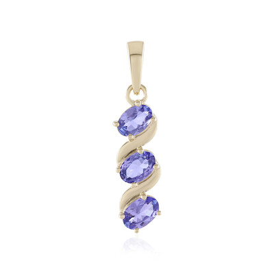 Ciondolo in oro con Tanzanite