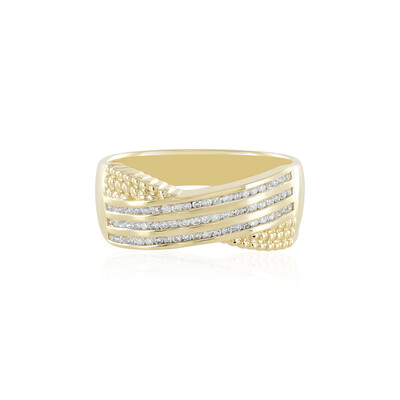 Anello in oro con Diamante SI2 (H) (de Melo)