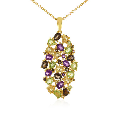 Collana in argento con Peridoto