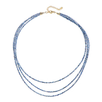 Collana in argento con Cianite del Nepal