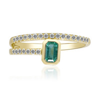 Anello in oro con Smeraldo Zambia AAA (CIRARI)