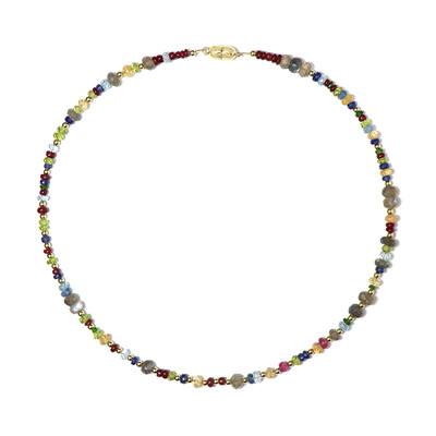 Collana in argento con Acquamarina Brasiliana (Adela Silber)