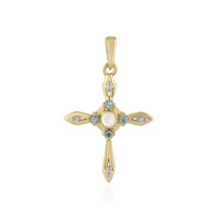 Ciondolo in argento con Opale di Welo
