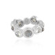 Anello in argento con Labradorite Verde Maniry (KM by Juwelo)