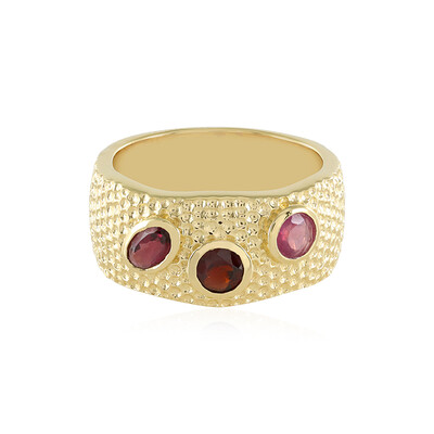 Anello in argento con Rodolite