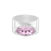 Anello in argento con Kunzite