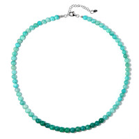 Collana in argento con Amazzonite