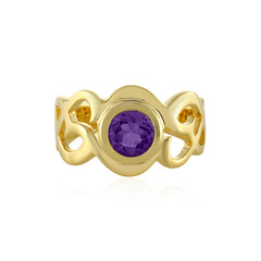 Anello in argento con Ametista Uruguay