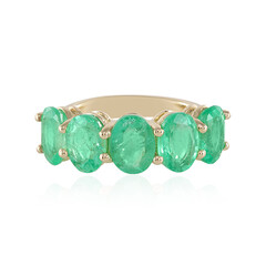 Anello in oro con Smeraldo Russo