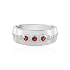 Anello in argento con Rubino Tanzania