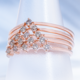 Anello in oro con Diamante Rose de France SI1 di Argyle (Annette)